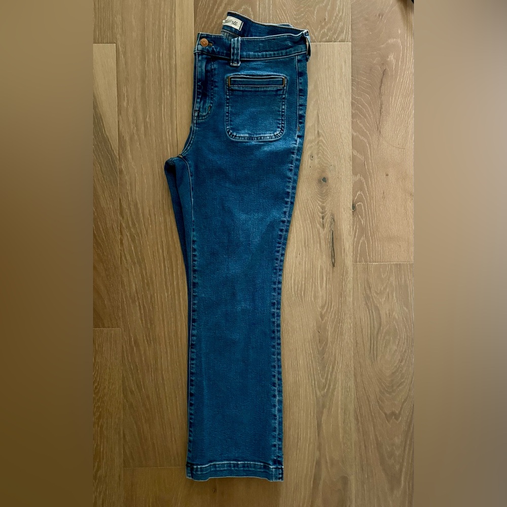 Madewell Size 29 Mid-rise Kickout Classic Blue Women's Jeans.